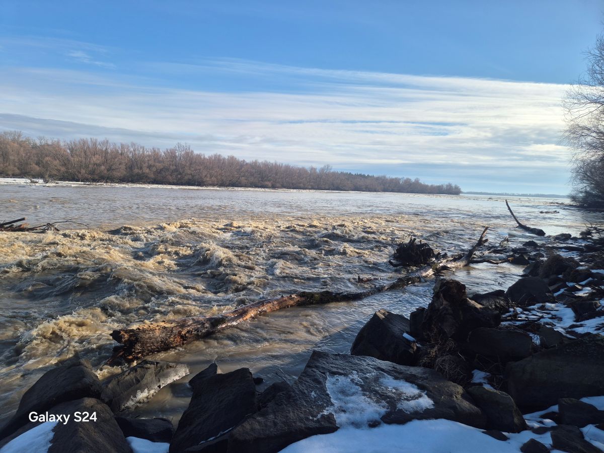 Niekoľko februárových momentiek zo  šíravy