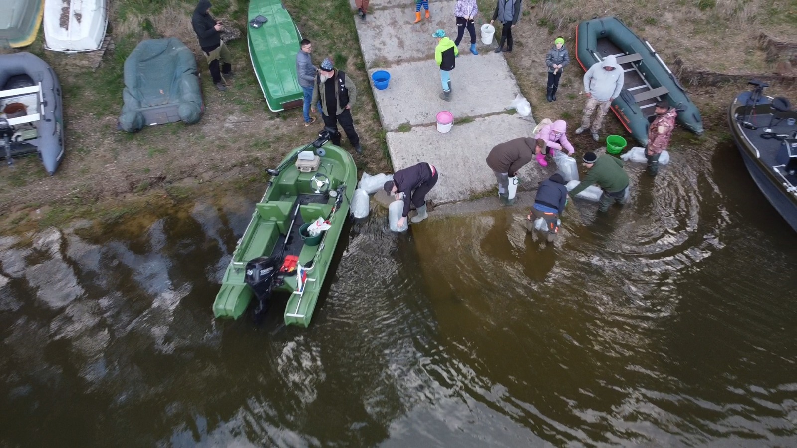 VN Orava - zarybnenie šťukou rýchlenou 3cm