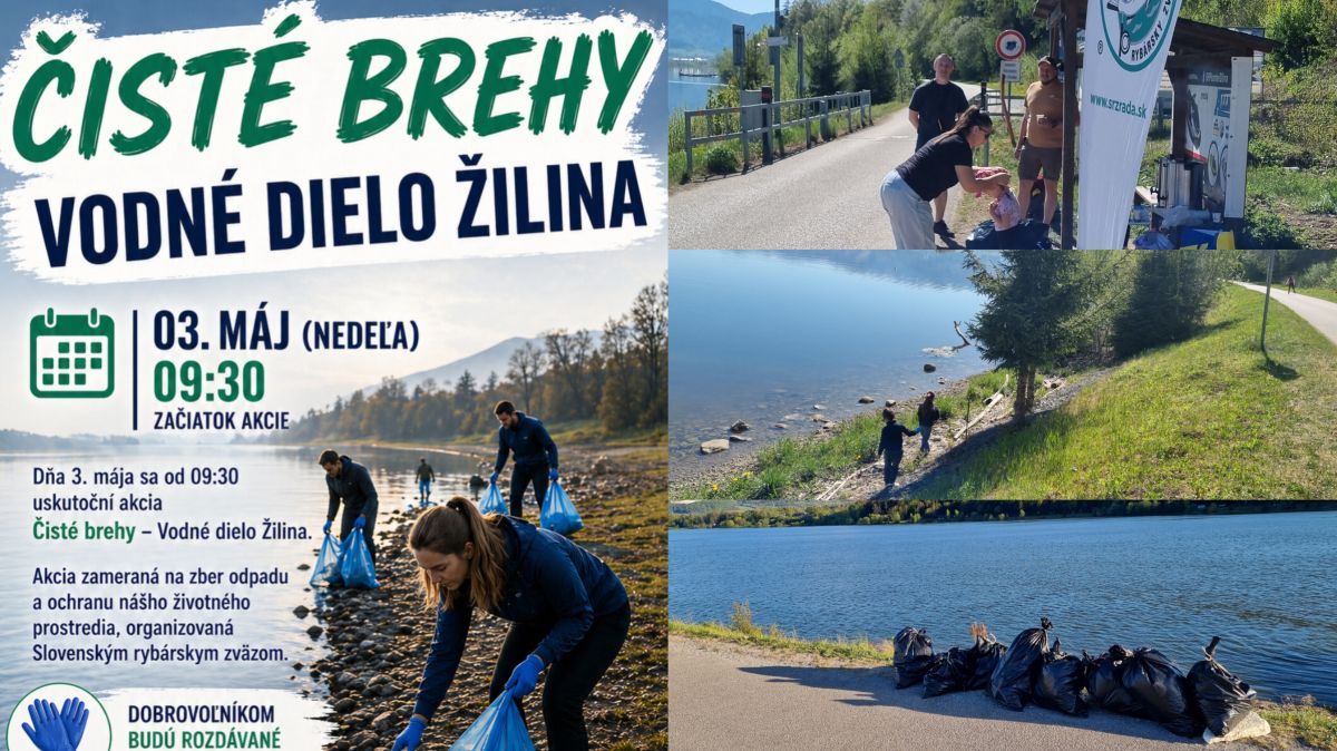 VN Žilina: akcia Čisté brehy 