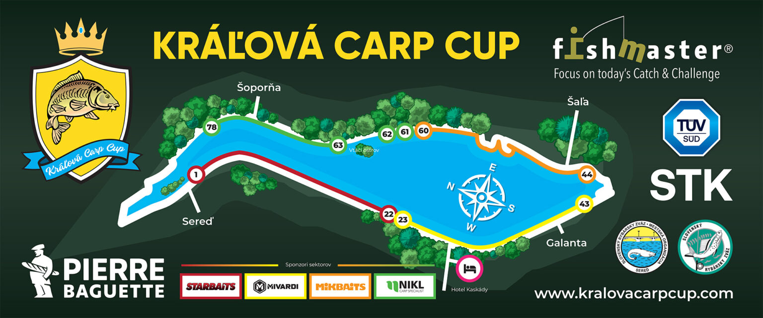Kráľová Carp Cup 2026 - upozornenie pre rybárov