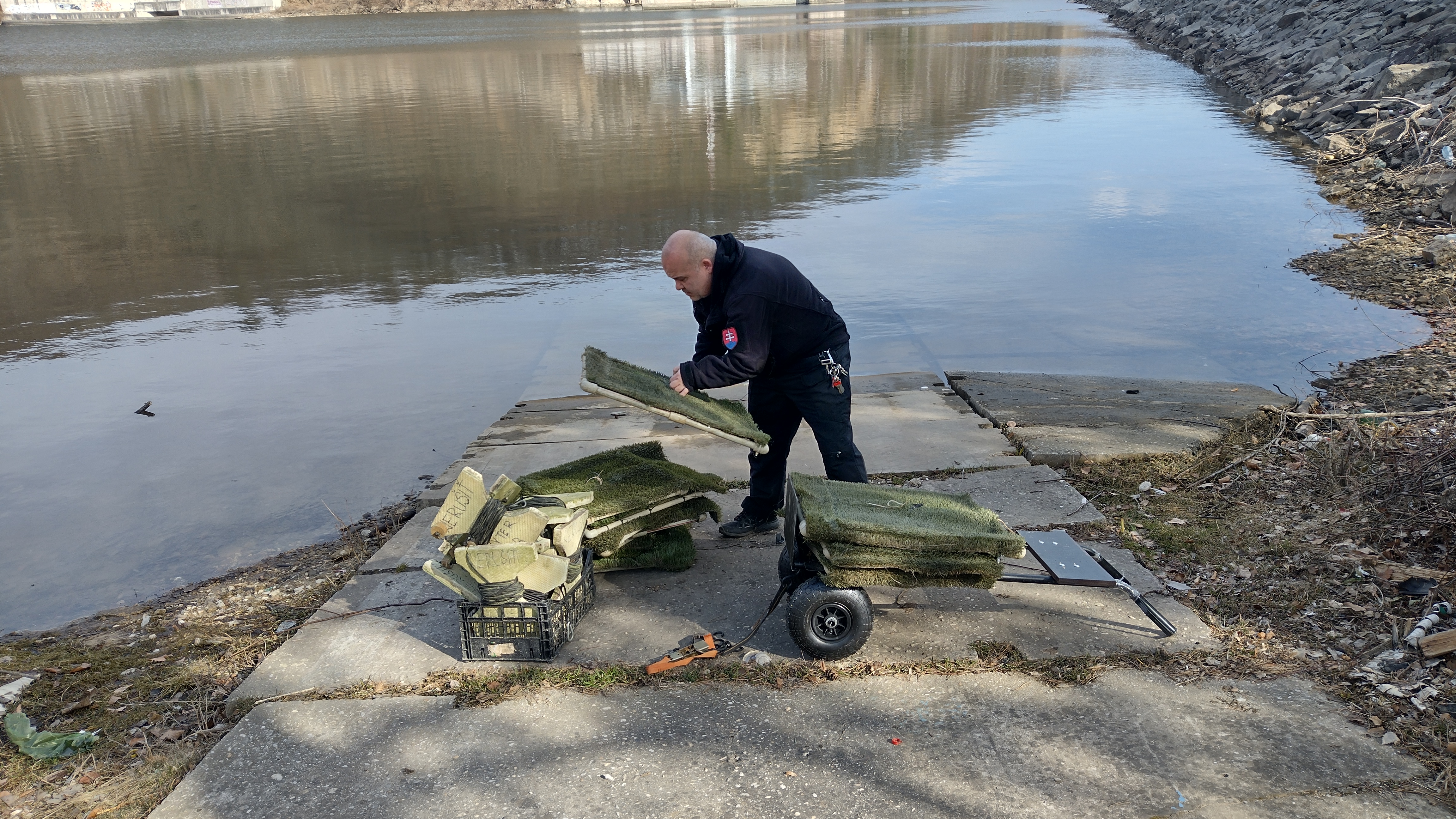 Príprava na nalodenie