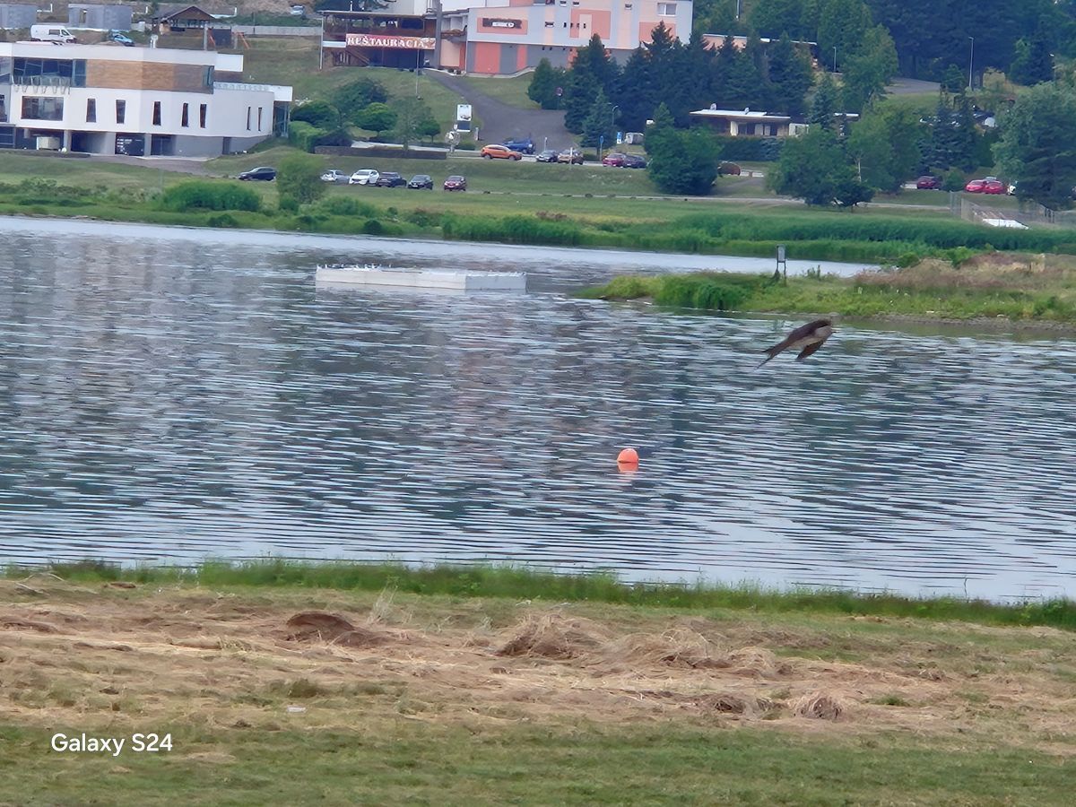 Pláž pod bazénmi na Kaluži je jedno veľké stavenisko. KSK tu realizuje stavbu promenády. Tým pádom je tu zamedzený prístup k obľúbenému pobrežiu pre rybárov a rekreantov.