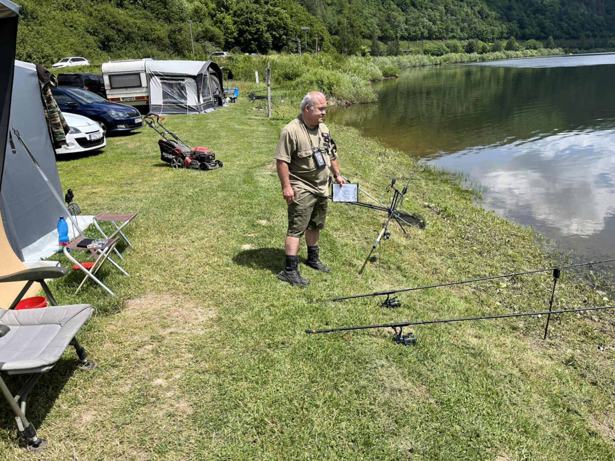 Následná kontrola na VN Ružín